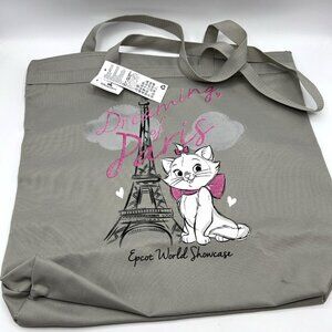 Epcot World Showcase Tote Bag Dreaming of Paris Aristocats Marie Disney Parks